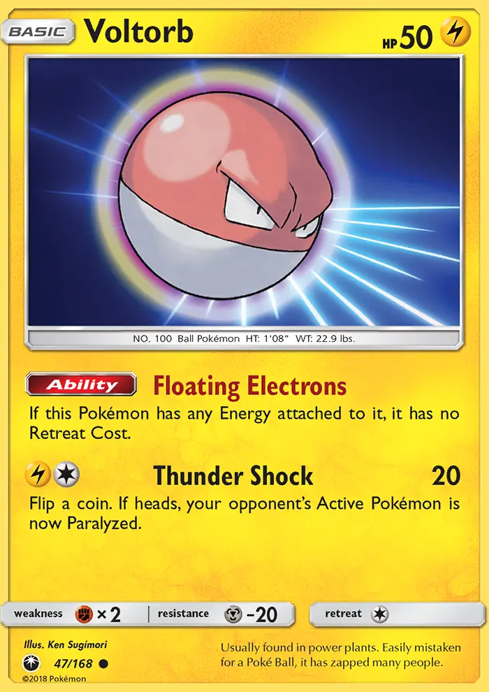 Voltorb, Celestial Storm 47