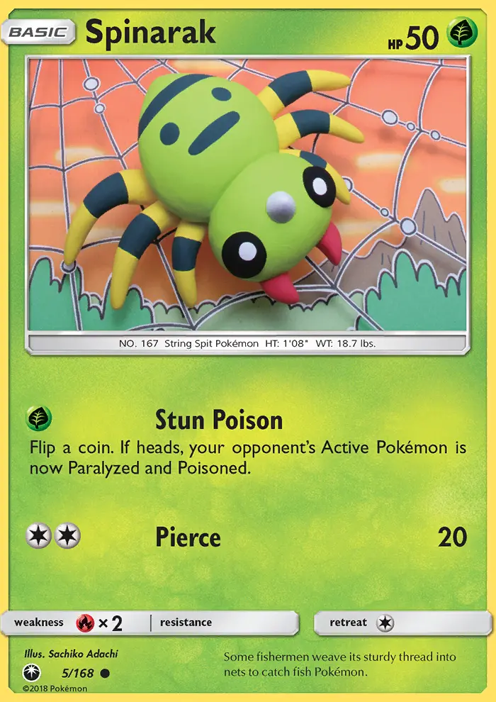 Spinarak, Celestial Storm 5