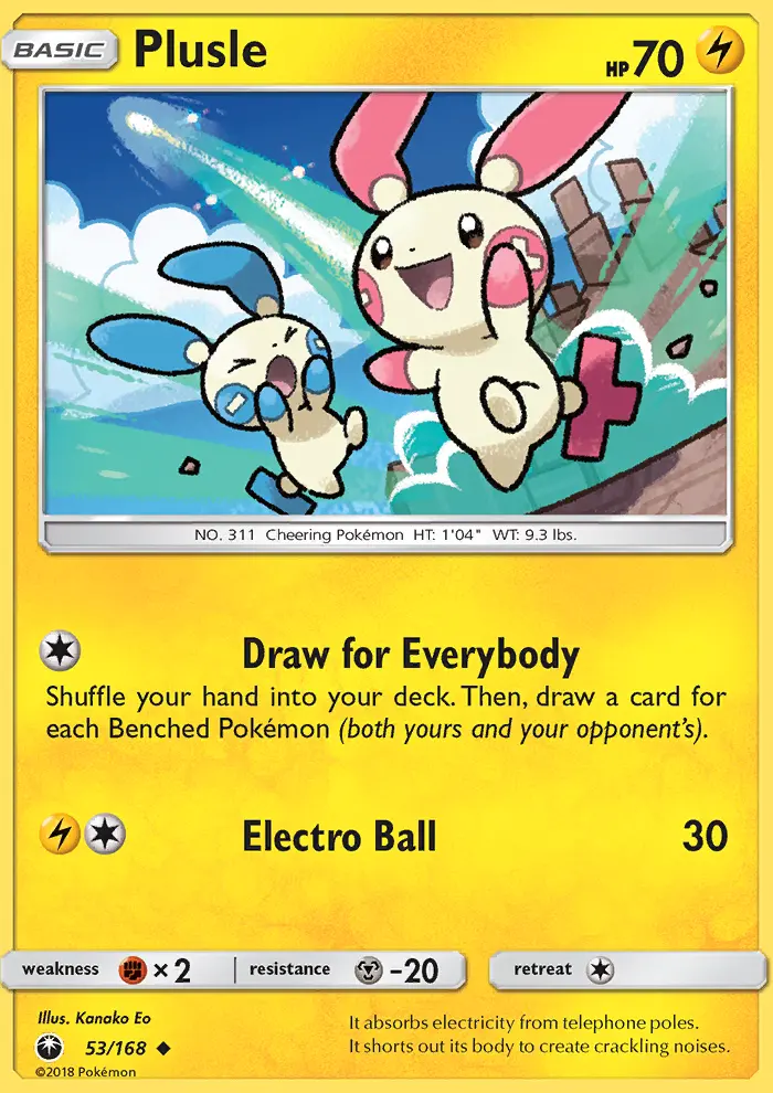 Plusle, Celestial Storm 53