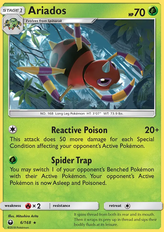 Ariados, Celestial Storm 6
