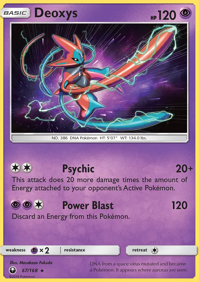 Deoxys, Celestial Storm 67