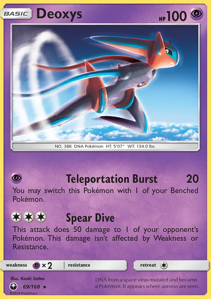 Deoxys, Celestial Storm 69