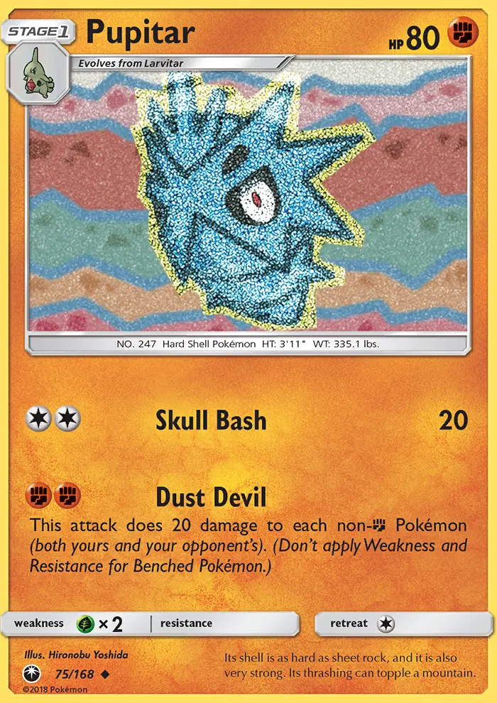 Pupitar, Celestial Storm 75