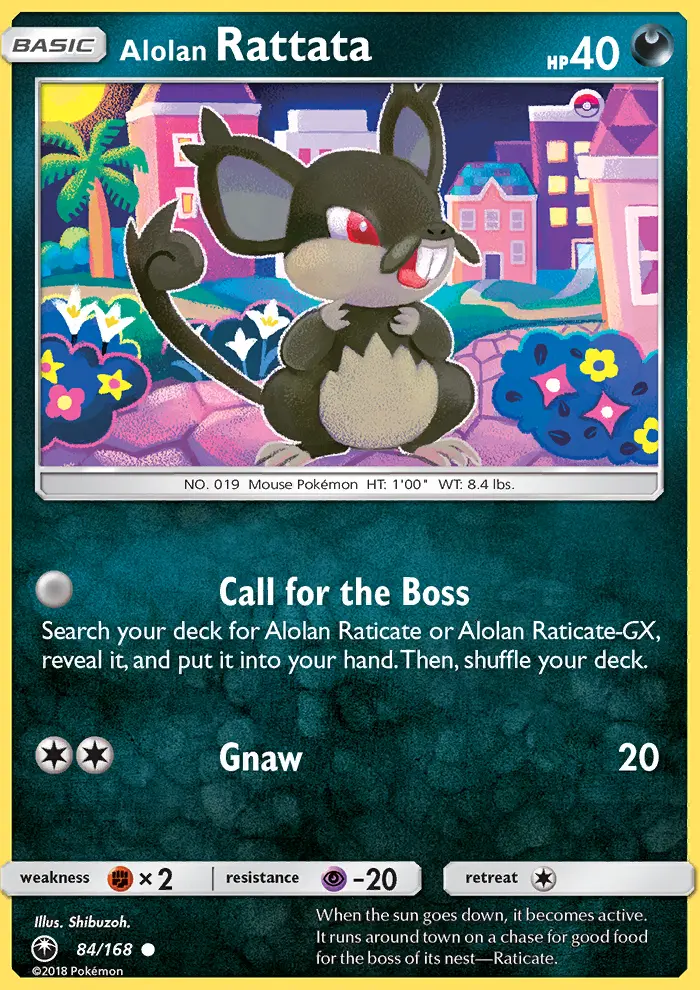 Alolan Rattata, Celestial Storm 84