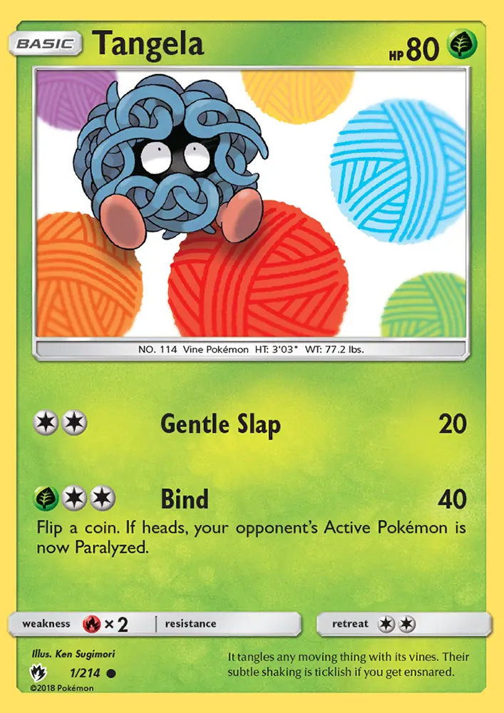 Tangela, Lost Thunder 1