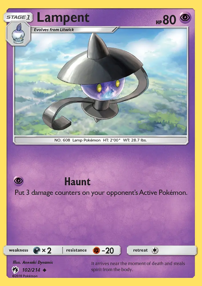 Lampent, Lost Thunder 102
