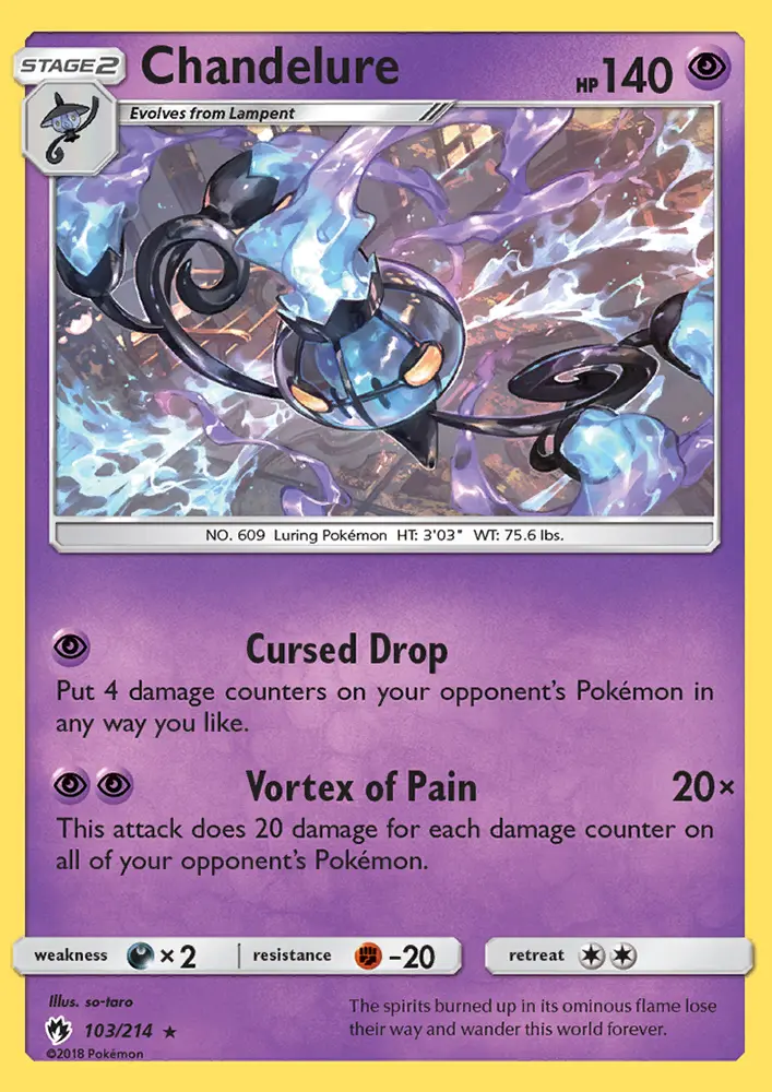 Chandelure, Lost Thunder 103