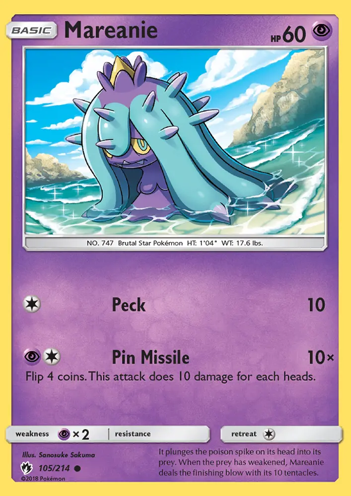 Mareanie, Lost Thunder 105