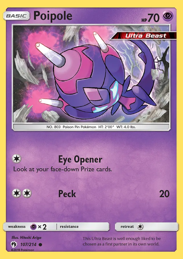 Poipole, Lost Thunder 107