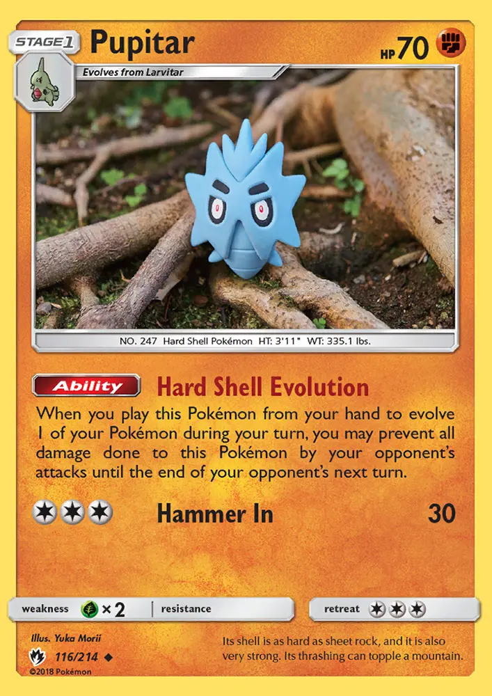 Pupitar, Lost Thunder 116
