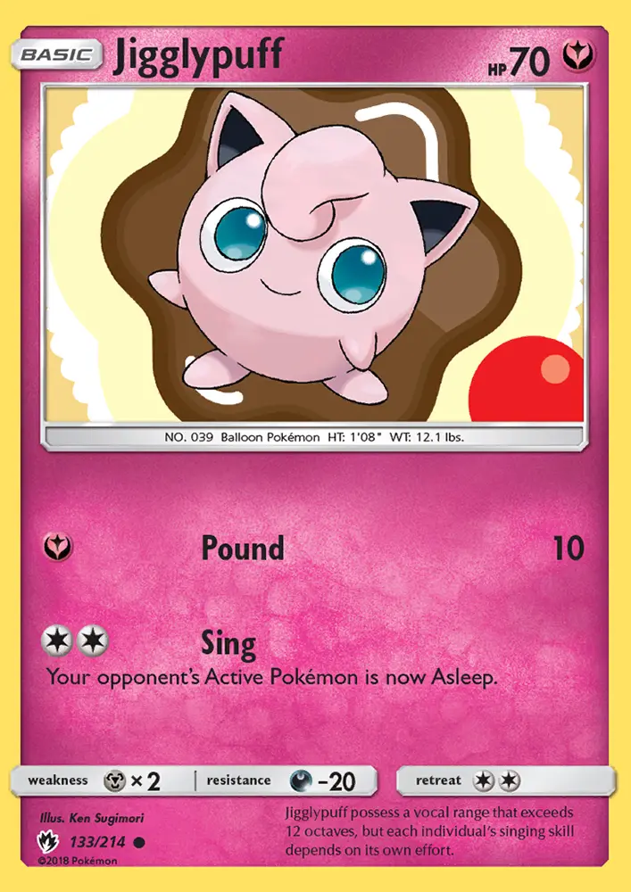 Jigglypuff, Lost Thunder 133