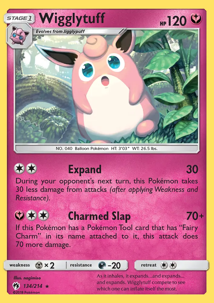 Wigglytuff, Lost Thunder 134