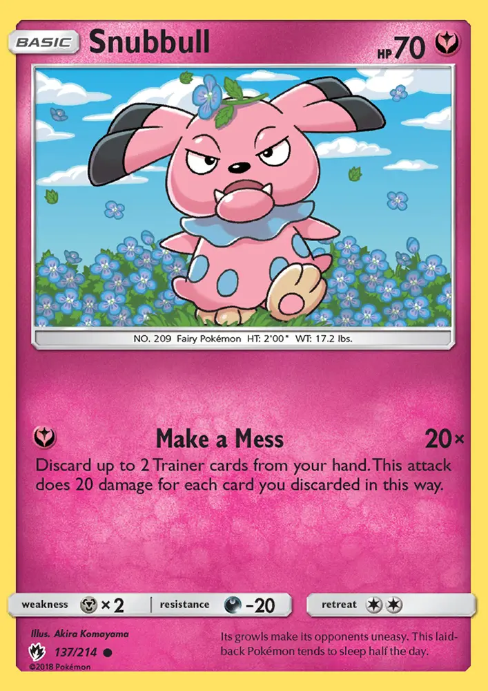 Snubbull, Lost Thunder 137