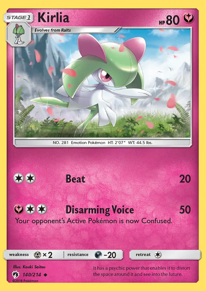 Kirlia, Lost Thunder 140