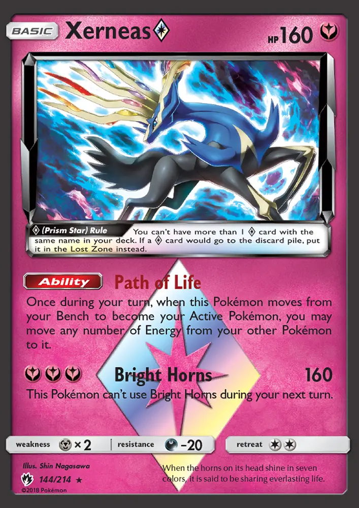 Xerneas ◇, Lost Thunder 144