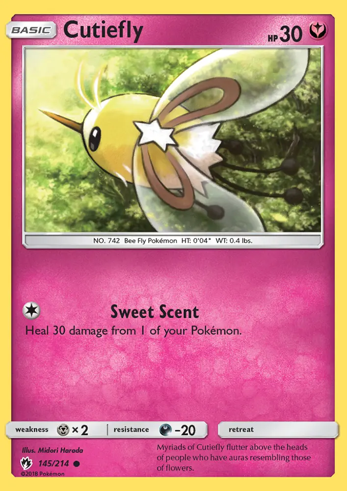Cutiefly, Lost Thunder 145