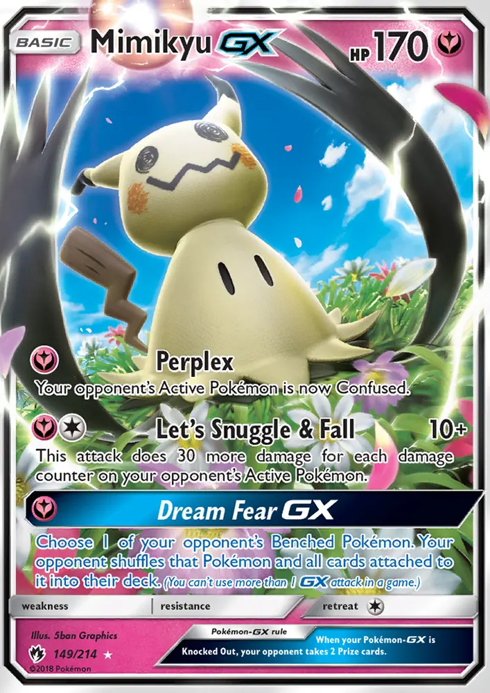 Mimikyu GX, Lost Thunder 149