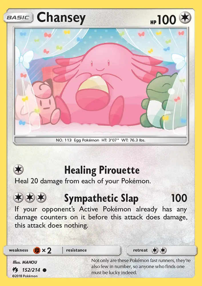 Chansey, Lost Thunder 152