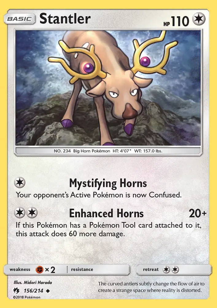 Stantler, Lost Thunder 156