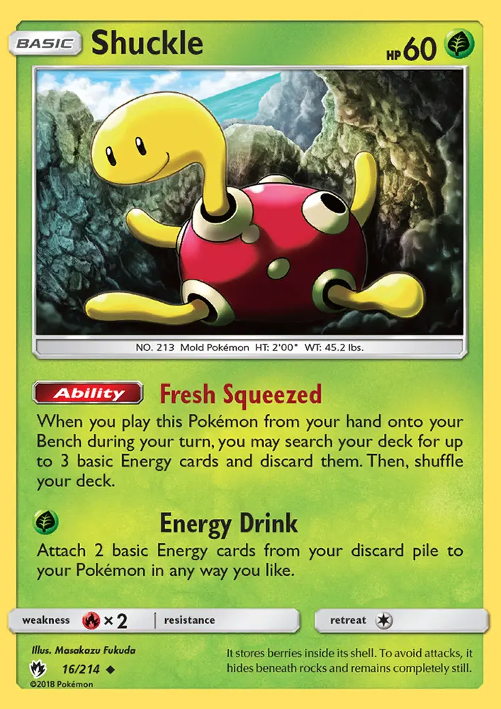 Shuckle, Lost Thunder 16