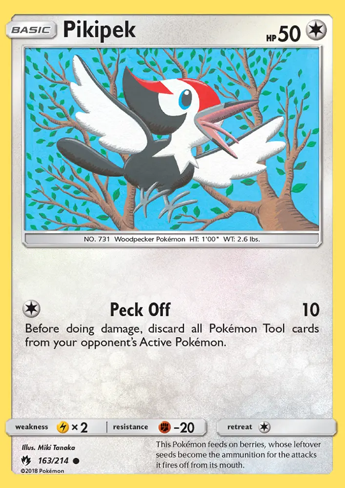 Pikipek, Lost Thunder 163