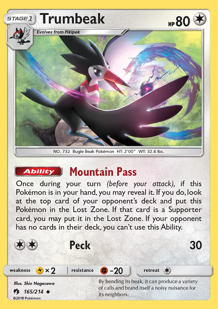 Trumbeak, Lost Thunder 165