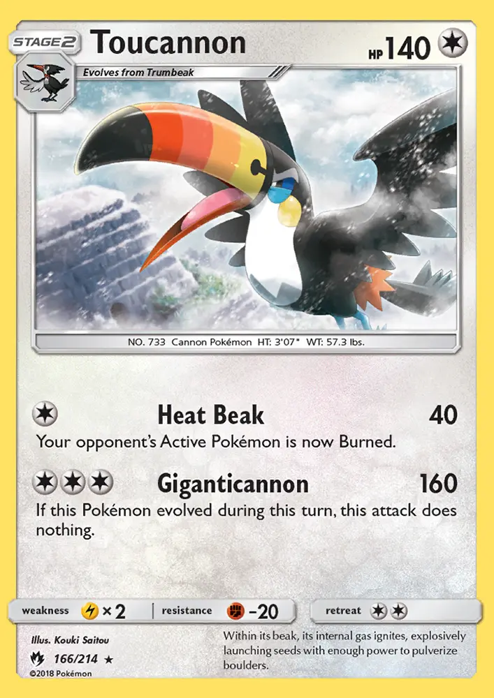 Toucannon, Lost Thunder 166