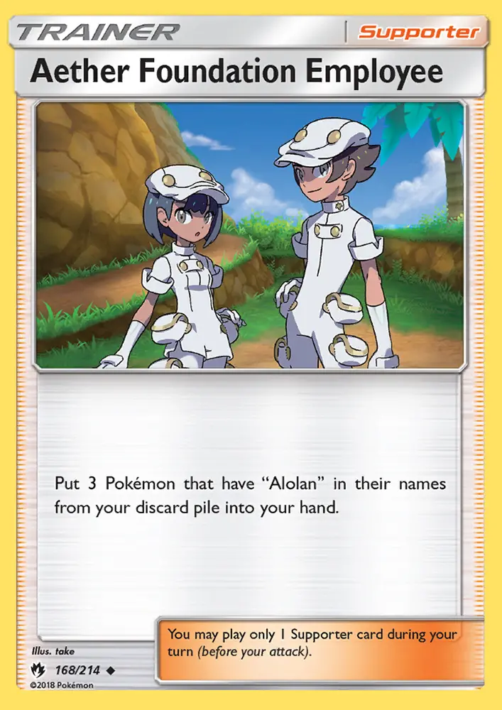Aether Foundation Employee, Lost Thunder 168