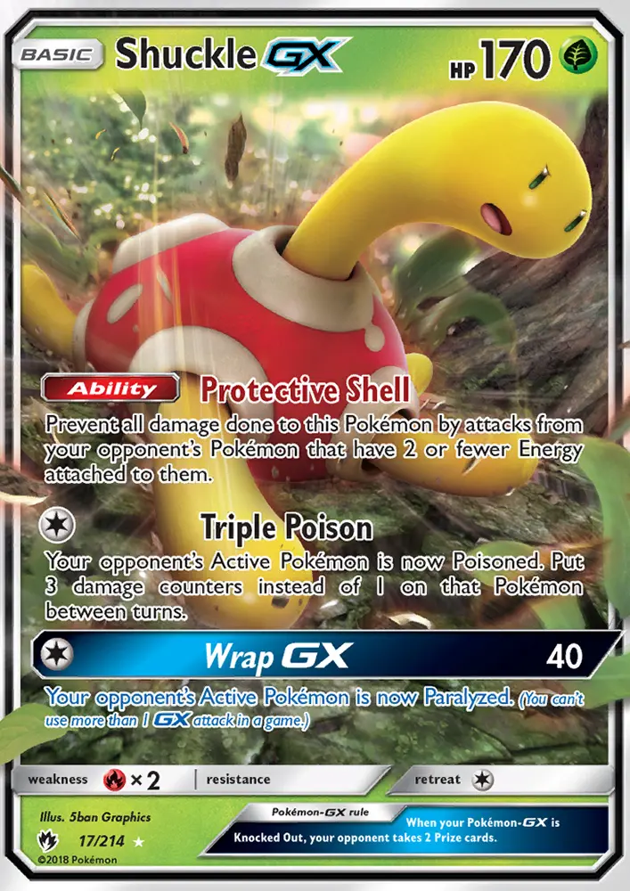 Shuckle GX, Lost Thunder 17