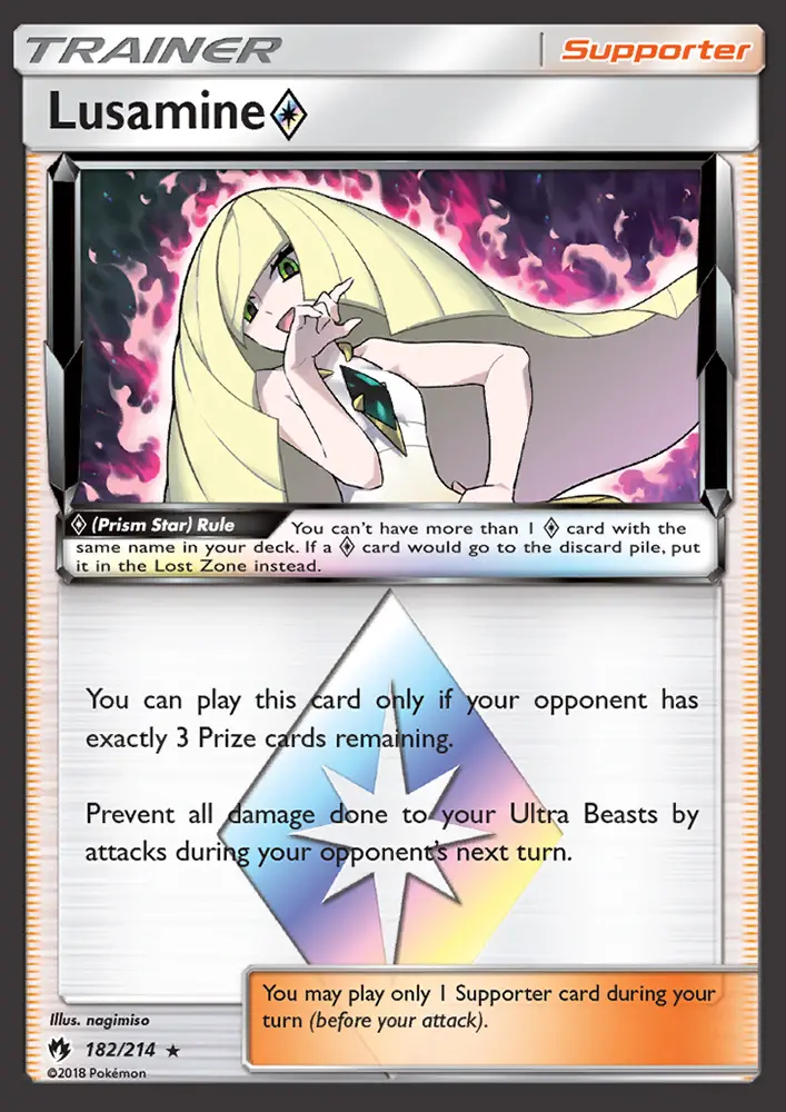 Lusamine ◇, Lost Thunder 182