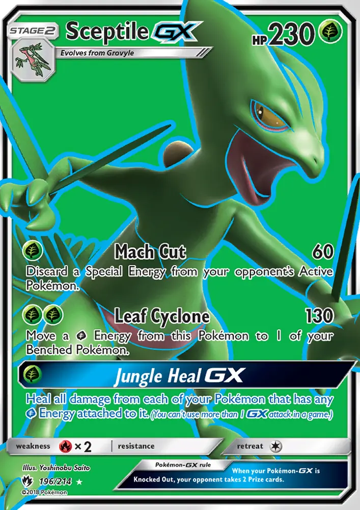 Sceptile GX, Lost Thunder 196