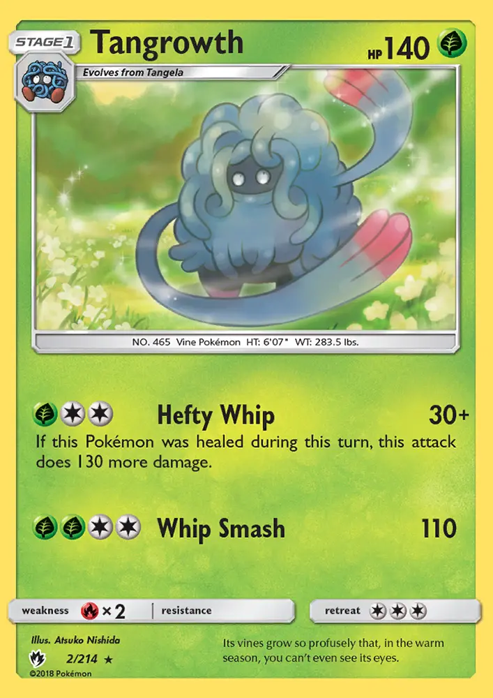 Tangrowth, Lost Thunder 2