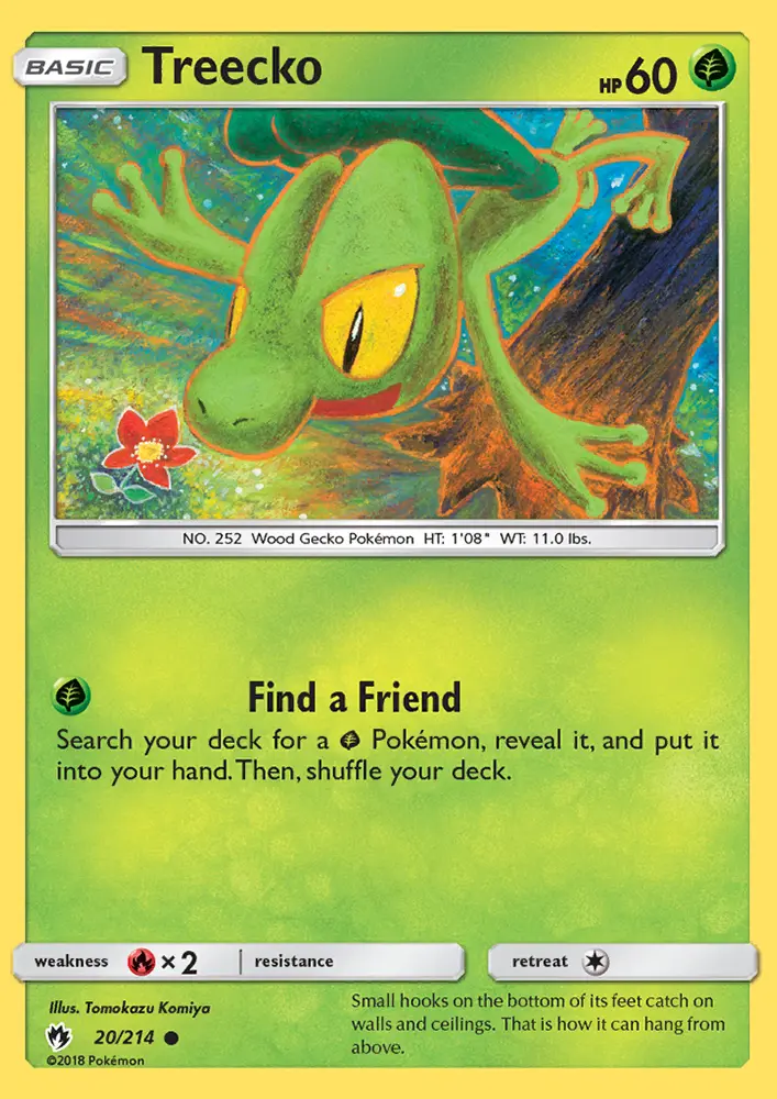 Treecko, Lost Thunder 20