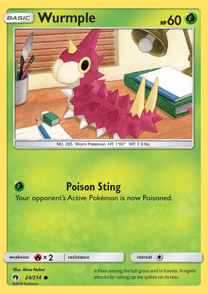 Wurmple, Lost Thunder 24
