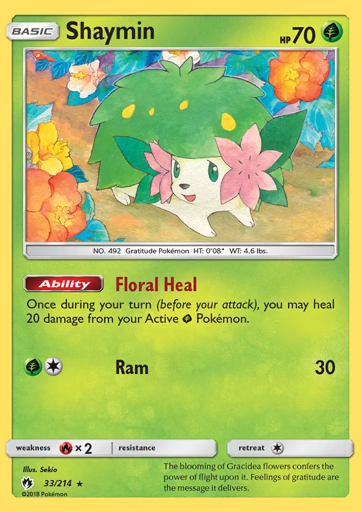 Shaymin, Lost Thunder 33