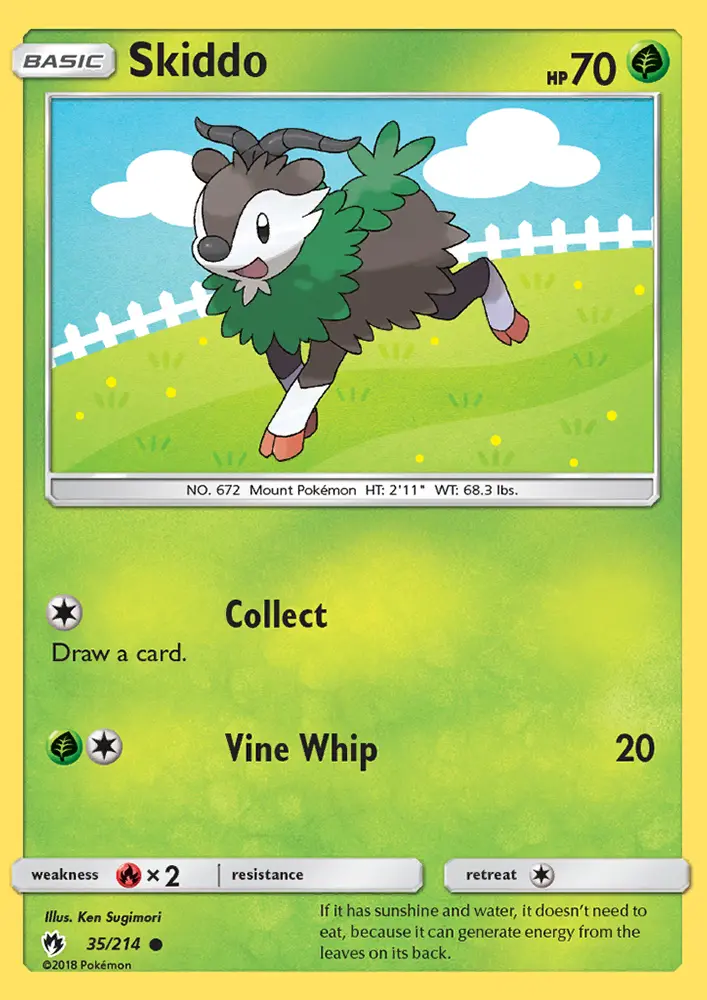 Skiddo, Lost Thunder 35