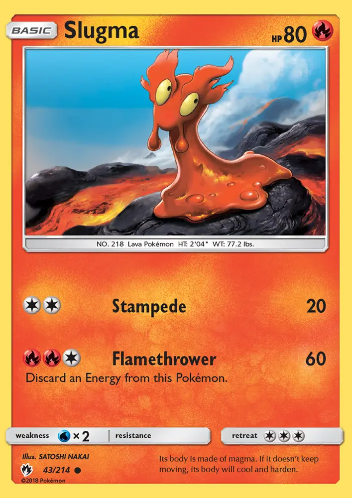 Slugma, Lost Thunder 43