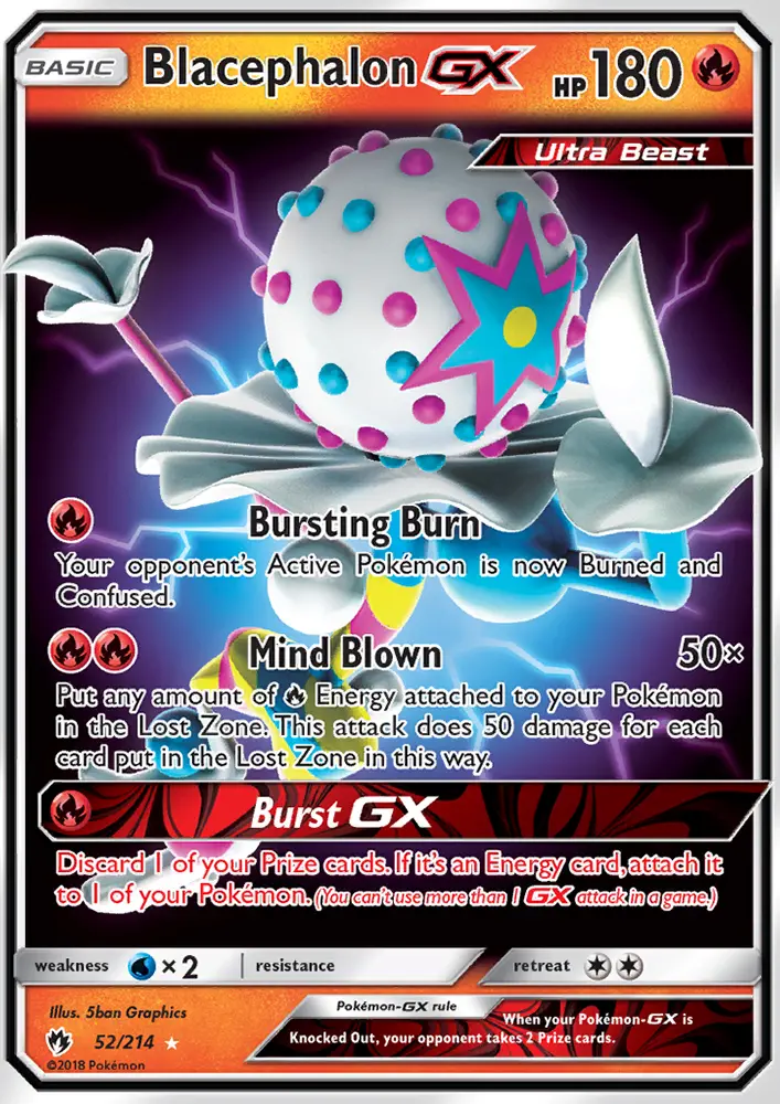 Blacephalon GX, Lost Thunder 52