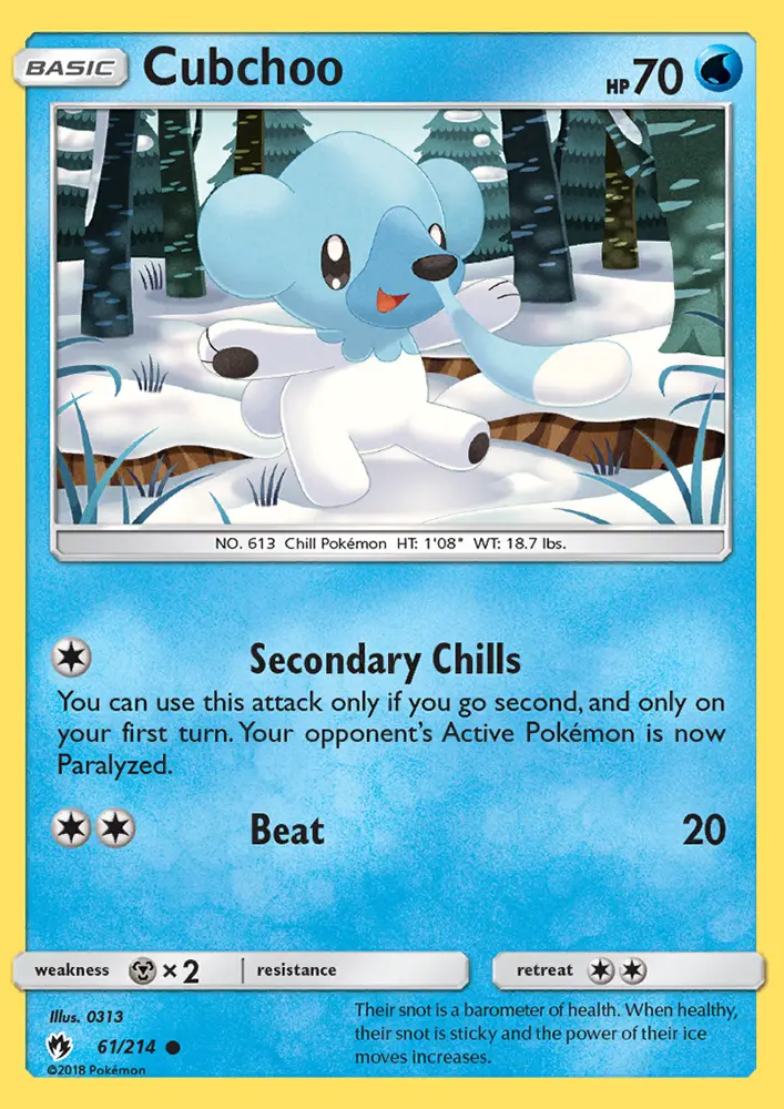 Cubchoo, Lost Thunder 61
