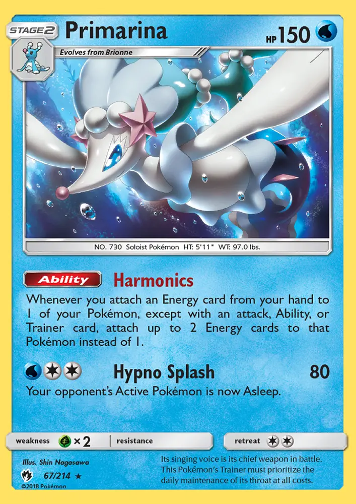 Primarina, Lost Thunder 67