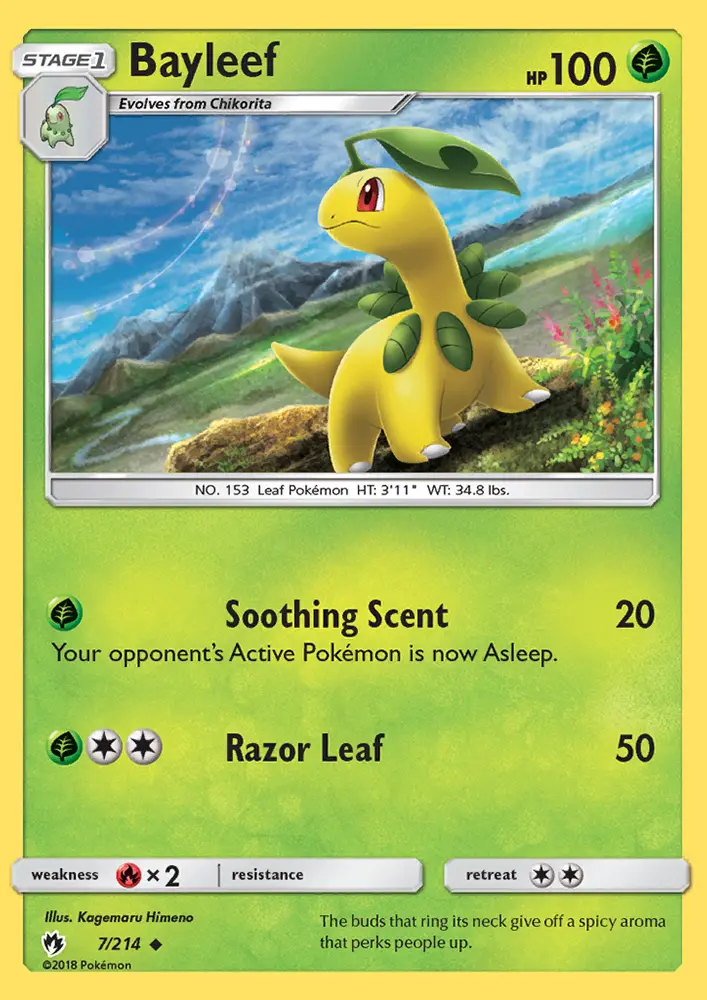 Bayleef, Lost Thunder 7
