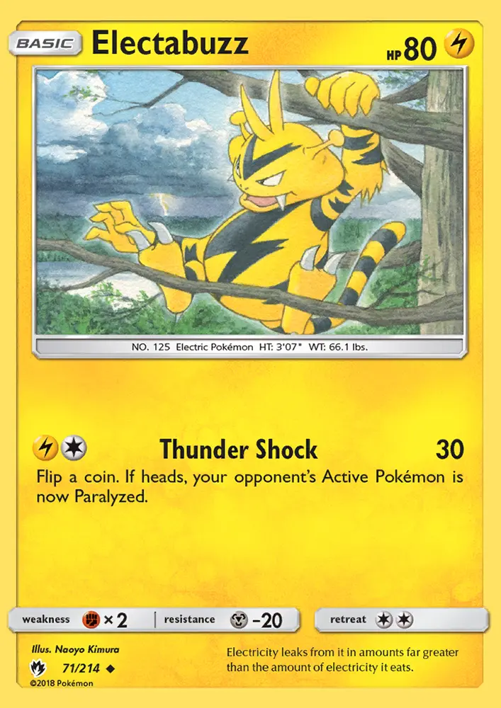 Electabuzz, Lost Thunder 71