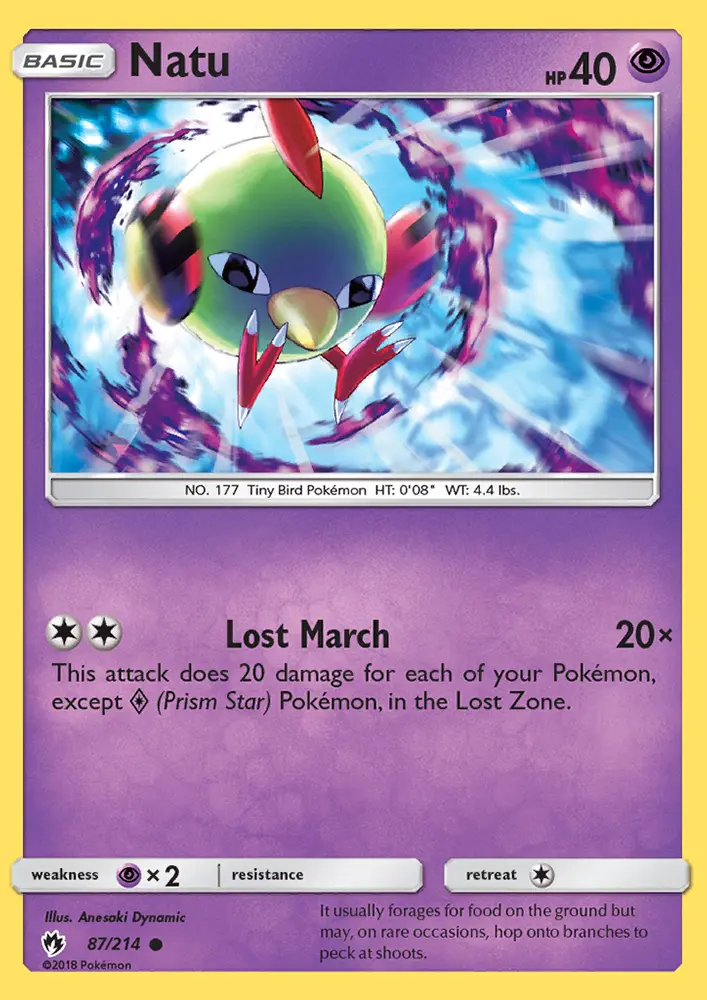 Natu, Lost Thunder 87
