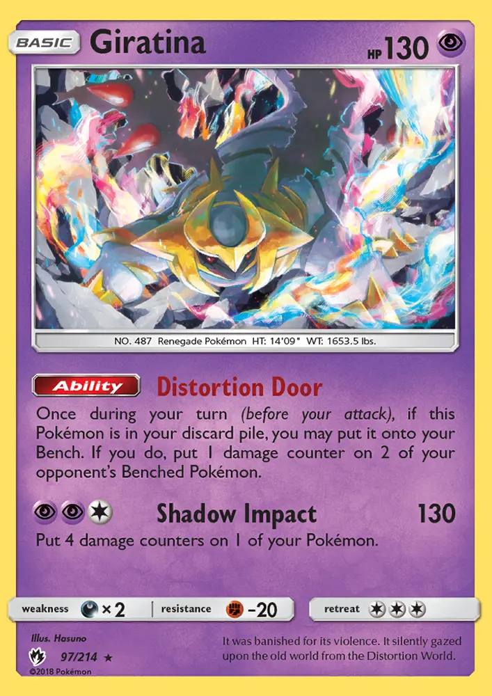 Giratina, Lost Thunder 97