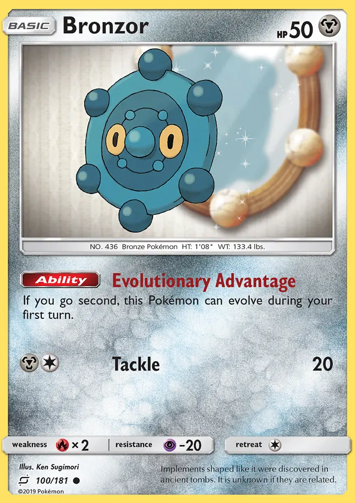 Bronzor, Team Up 100