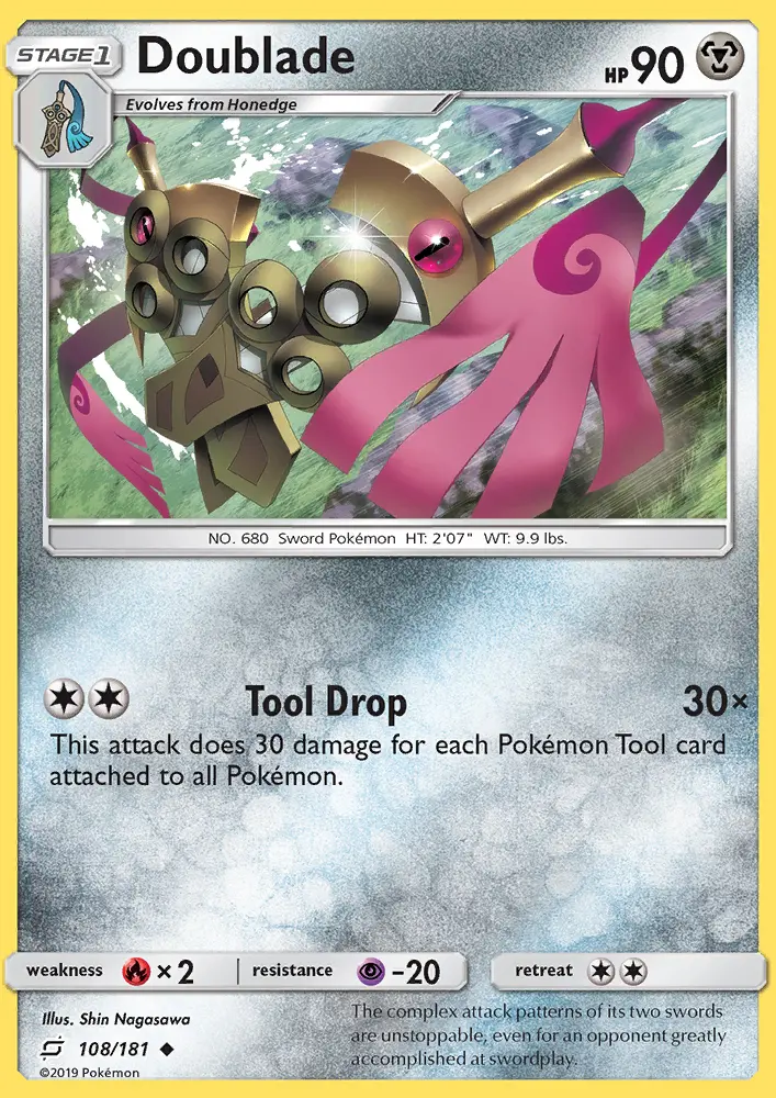 Doublade, Team Up 108