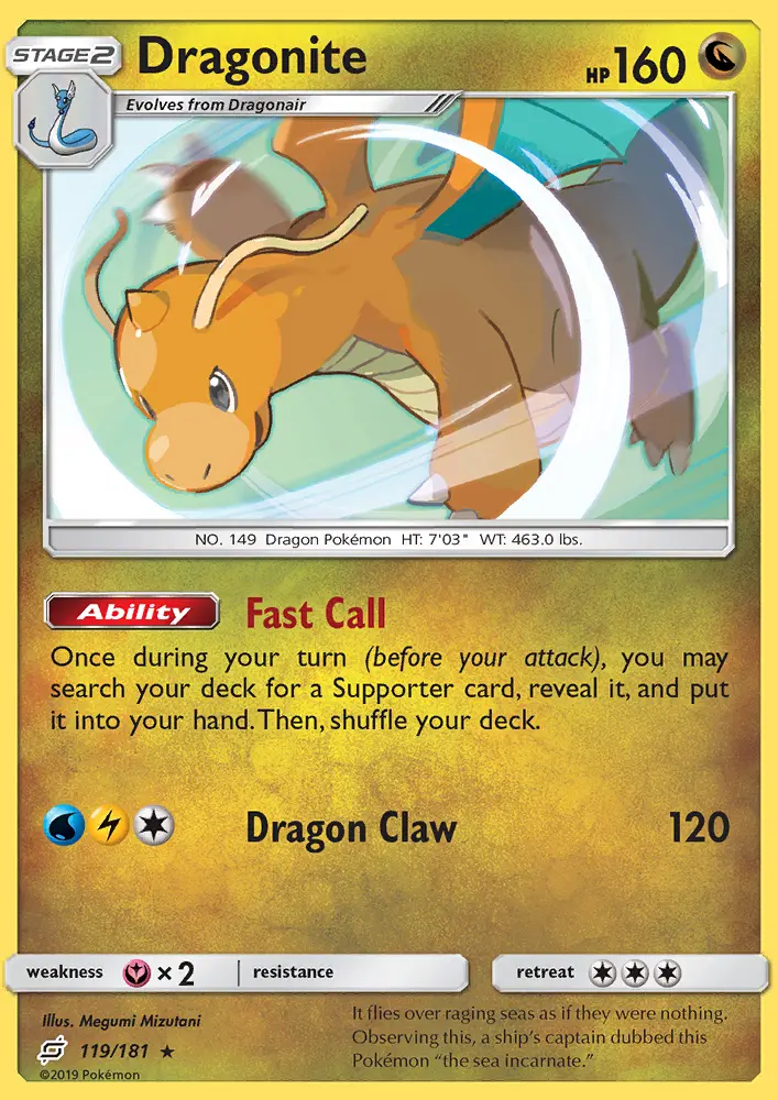 Dragonite, Team Up 119