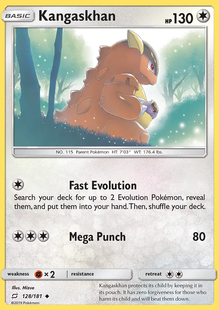 Kangaskhan, Team Up 128
