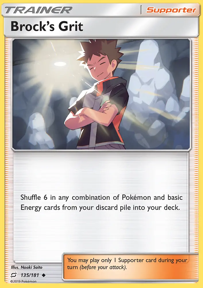 Brock’s Grit, Team Up 135