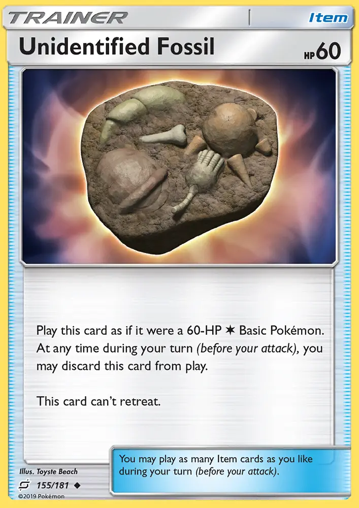 Unidentified Fossil, Team Up 155
